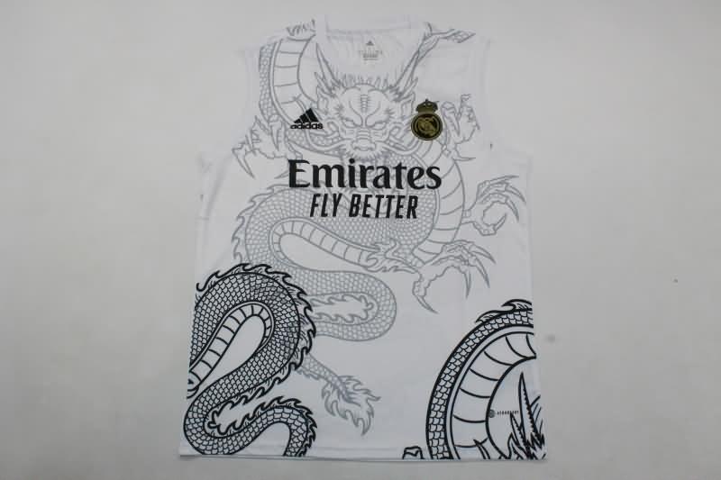 Thailand Quality(AAA) 23/24 Real Madrid Training Vest Soccer Jersey 04