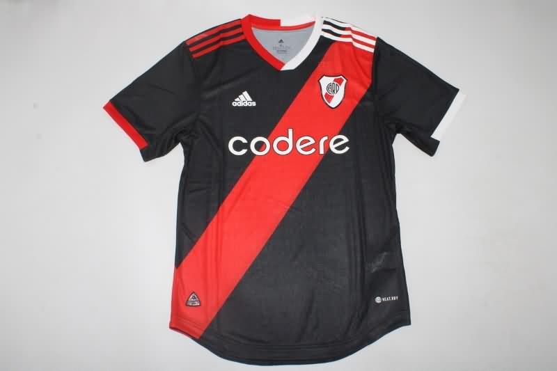 Thailand Quality(AAA) 2023 River Plate Third Soccer Jersey (Player)