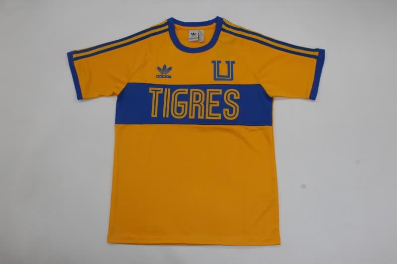 Thailand Quality(AAA) 2023 Tigres UANL Yellow Retro Soccer Jersey
