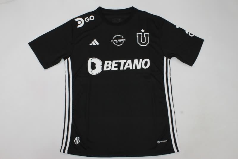 Thailand Quality(AAA) 2023 Universidad Chile Black Soccer Jersey
