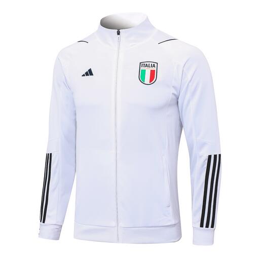 Thailand Quality(AAA) 2023 Italy White Soccer Jacket