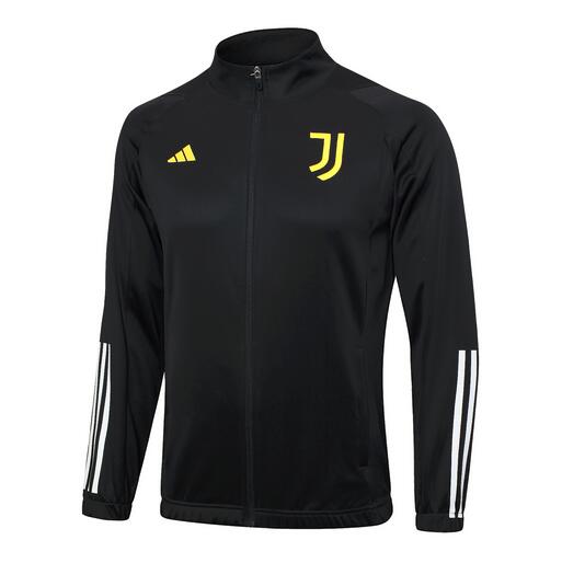 Thailand Quality(AAA) 23/24 Juventus Black Soccer Jacket