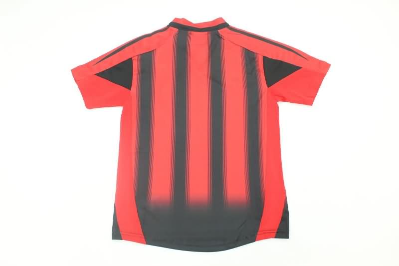 2004/05 AC Milan Home Kids Soccer Jersey And Shorts