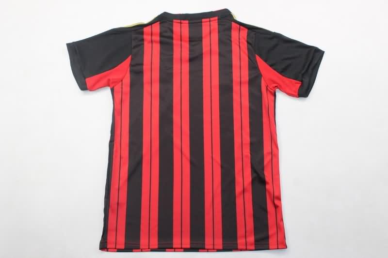 2013/14 AC Milan Home Kids Soccer Jersey And Shorts