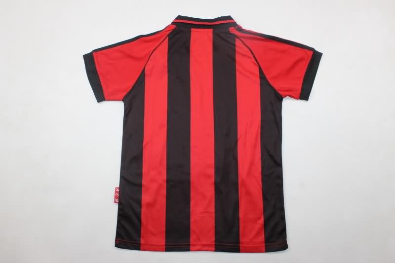 1998/00 AC Milan Home Kids Soccer Jersey And Shorts