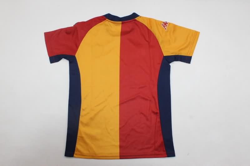 2001/02 AS Roma Home Kids Soccer Jersey And Shorts