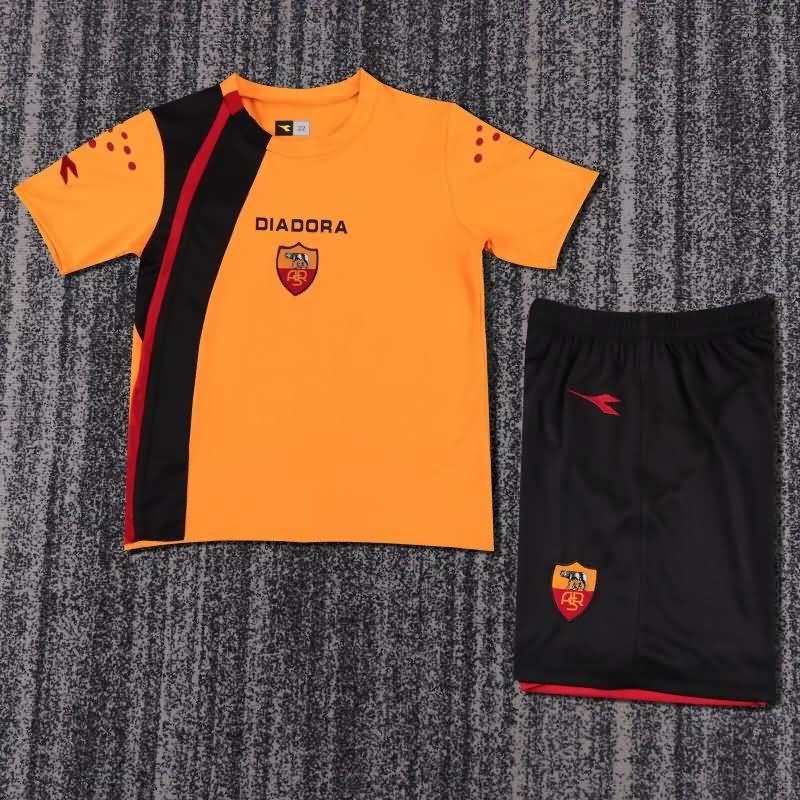 2005/06 AS Roma Home Kids Soccer Jersey And Shorts