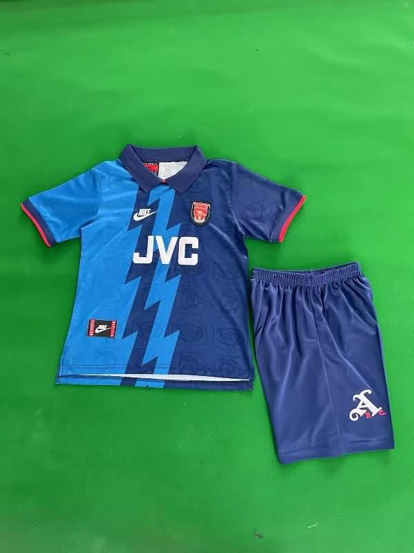 1995/96 Arsenal Away Kids Soccer Jersey And Shorts