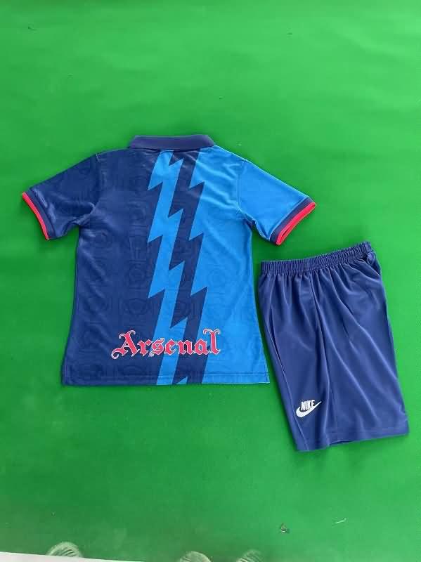 1995/96 Arsenal Away Kids Soccer Jersey And Shorts