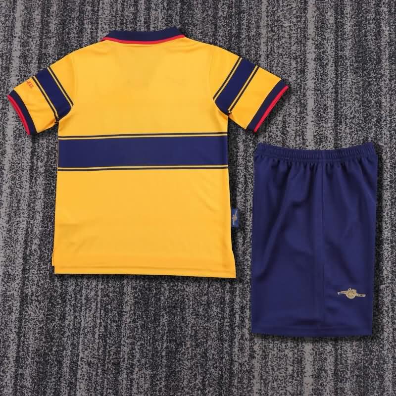 1997/98 Arsenal Away Kids Soccer Jersey And Shorts