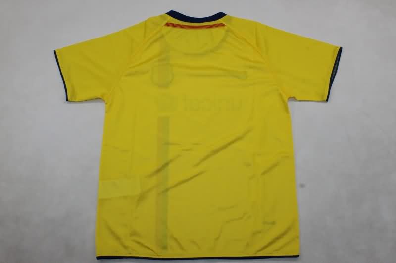 2008/09 Barcelona Away Kids Soccer Jersey And Shorts