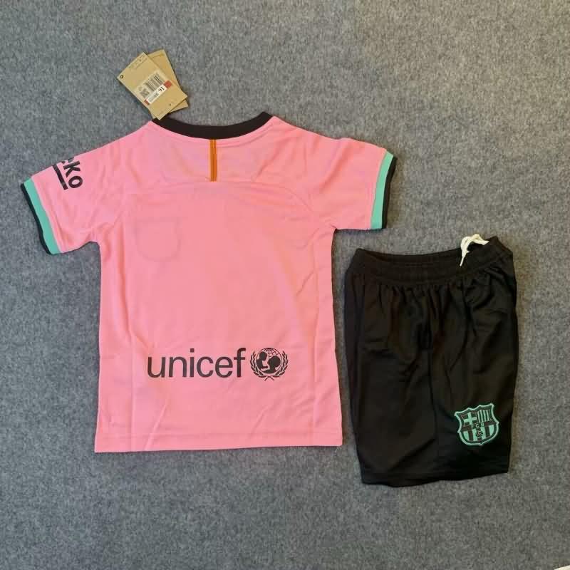 2020/21 Barcelona Third Kids Soccer Jersey And Shorts