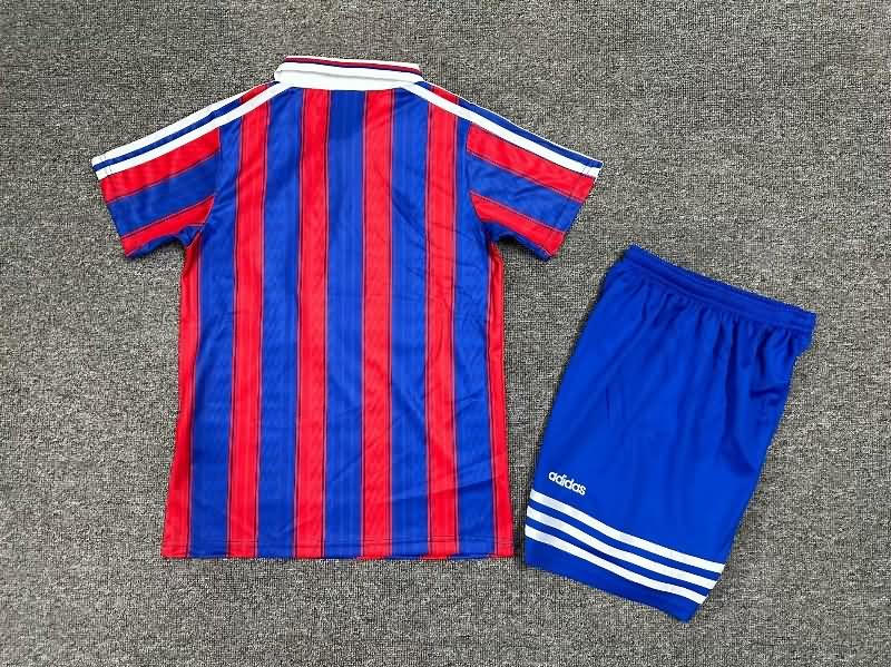 1995/97 Bayern Munich Home Kids Soccer Jersey And Shorts