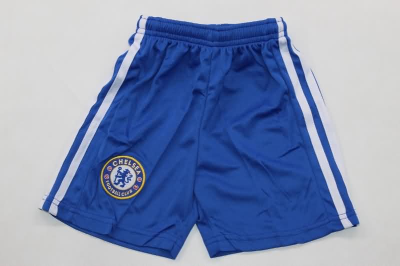 2007/08 Chelsea Home Final Kids Soccer Jersey And Shorts