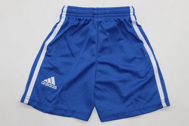 2007/08 Chelsea Home Final Kids Soccer Jersey And Shorts