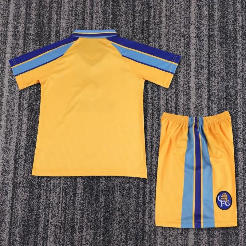 1995/97 Chelsea Away Kids Soccer Jersey And Shorts