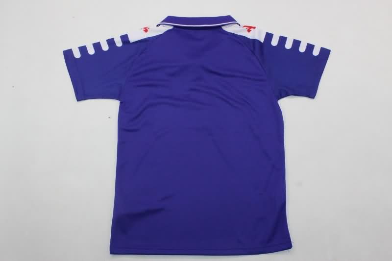 1998/99 Fiorentina Home Kids Soccer Jersey And Shorts