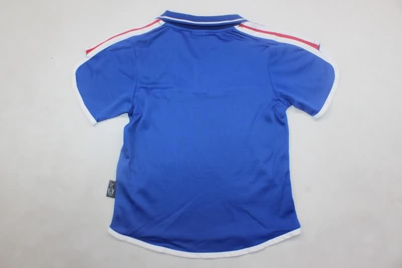 2000 France Home Kids Soccer Jersey And Shorts