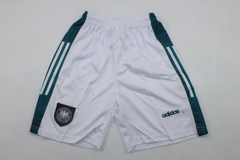 1996 Germany Away Kids Soccer Jersey And Shorts