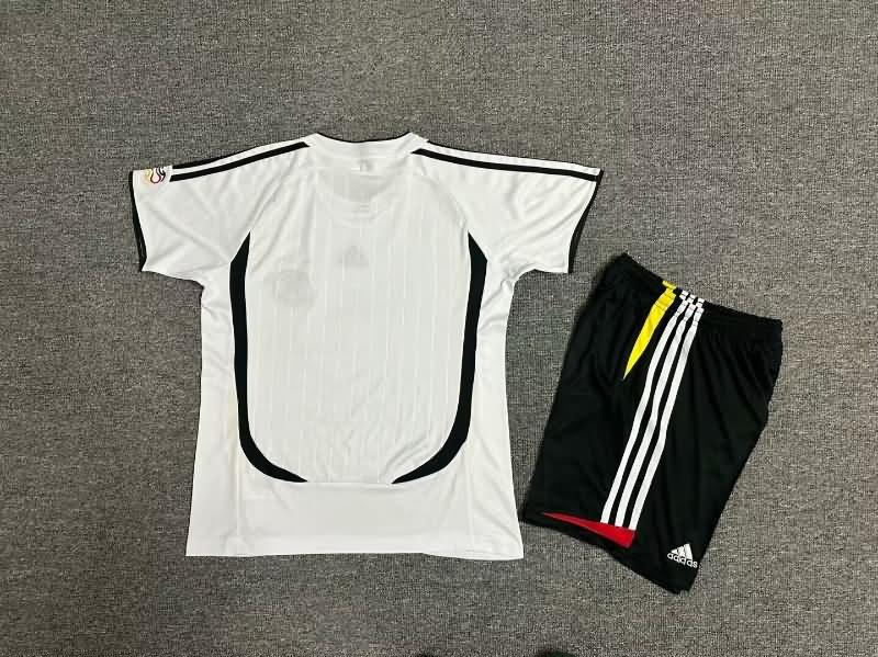 2006 Germany Home Kids Soccer Jersey And Shorts