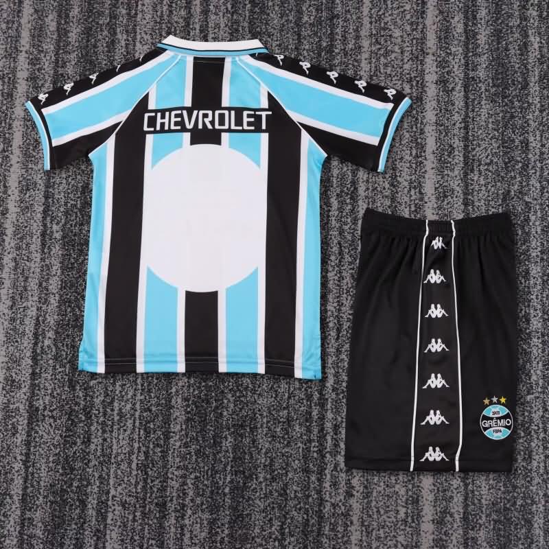 2000 Gremio Home Kids Soccer Jersey And Shorts