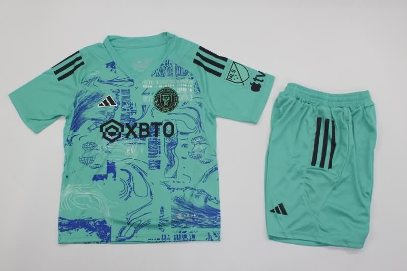 2023 Inter Miami Special Kids Soccer Jersey And Shorts 02