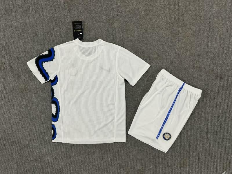 2010/11 Inter Milan Away Kids Soccer Jersey And Shorts