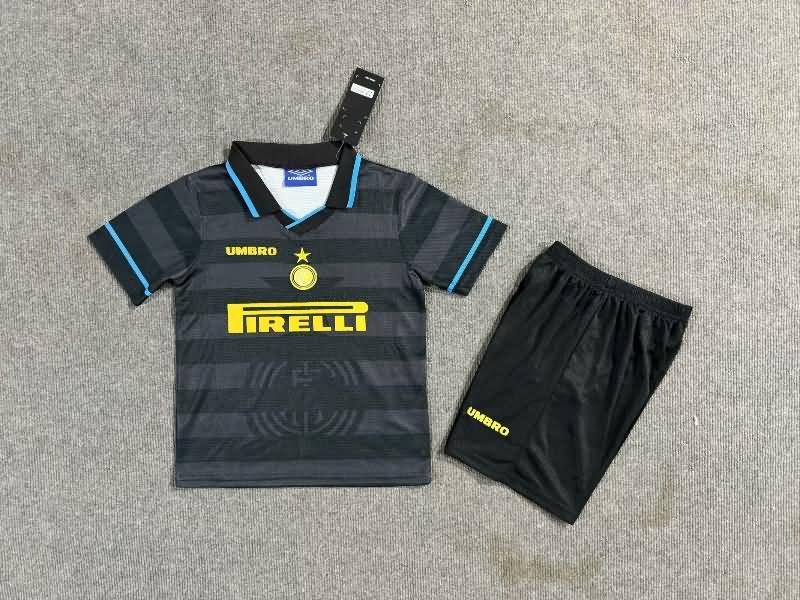 1997/98 Inter Milan Third Kids Soccer Jersey And Shorts