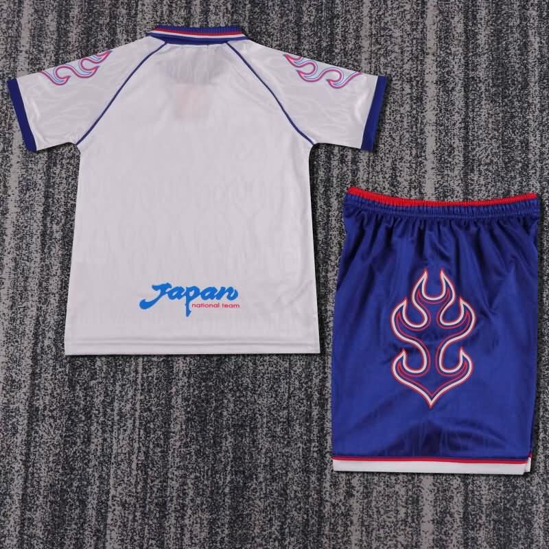 1998 Japan Away Kids Soccer Jersey And Shorts