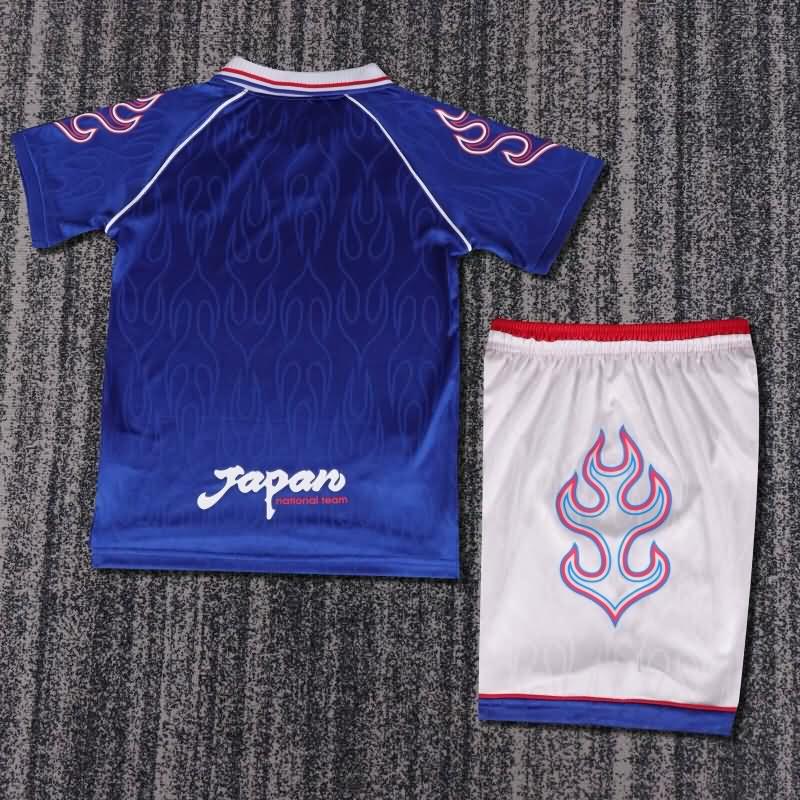 1998 Japan Home Kids Soccer Jersey And Shorts