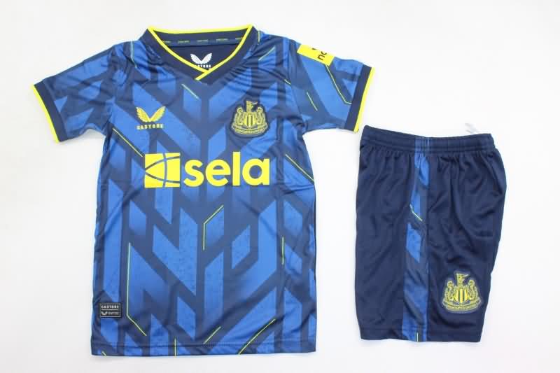 23/24 Newcastle United Third Kids Soccer Jersey And Shorts
