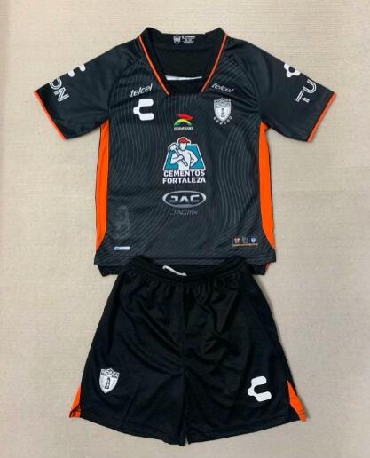 23/24 Pachuca Away Kids Soccer Jersey And Shorts