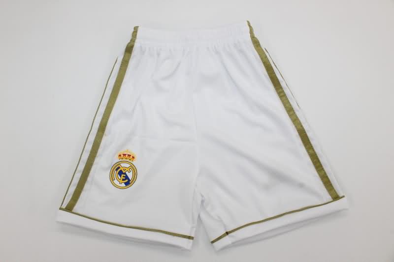 11/12 Real Madrid Home Long Sleeve Kids Soccer Jersey And Shorts