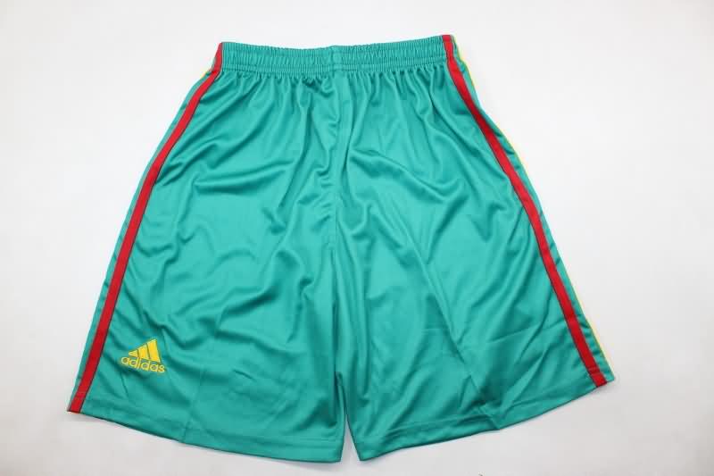 2010 Spain Goalkeeper Green Kids Soccer Jersey And Shorts