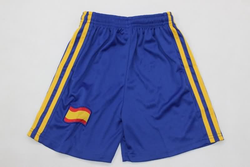 2010 Spain Home Kids Soccer Jersey And Shorts