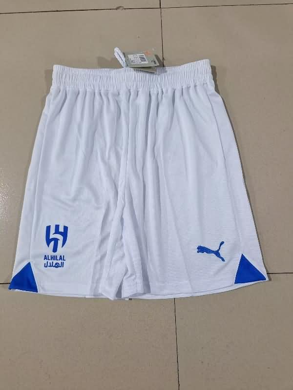 Thailand Quality(AAA) 23/24 Al Hilal Away Soccer Shorts