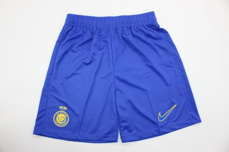 Thailand Quality(AAA) 23/24 Al Nassr FC Home Soccer Shorts