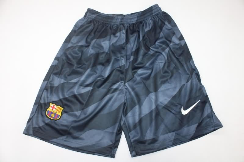 Thailand Quality(AAA) 23/24 Barcelona Goalkeeper Black Soccer Shorts