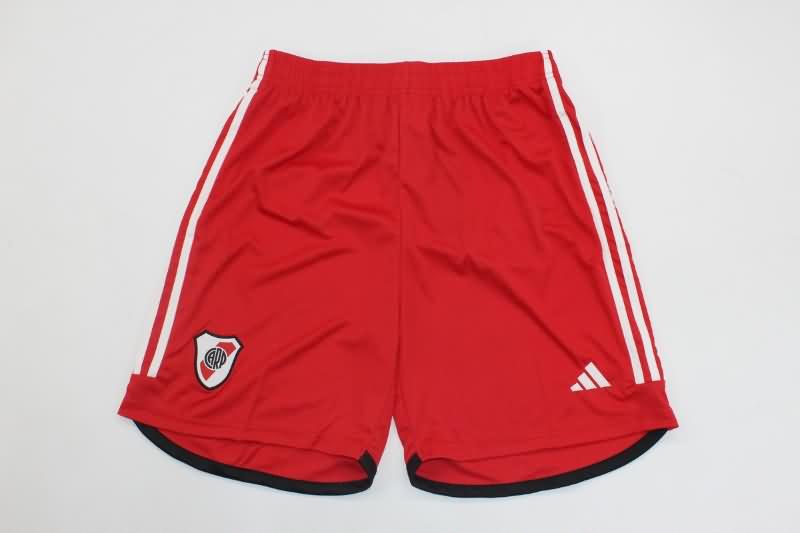 Thailand Quality(AAA) 2023 River Plate Away Soccer Shorts