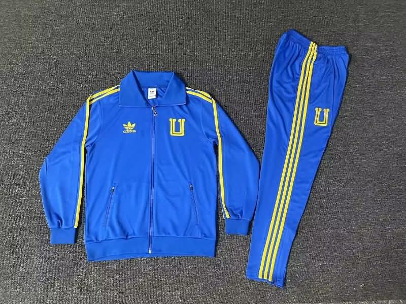 Thailand Quality(AAA) 23/24 Tigres UANL Blue Retro Soccer Tracksuit