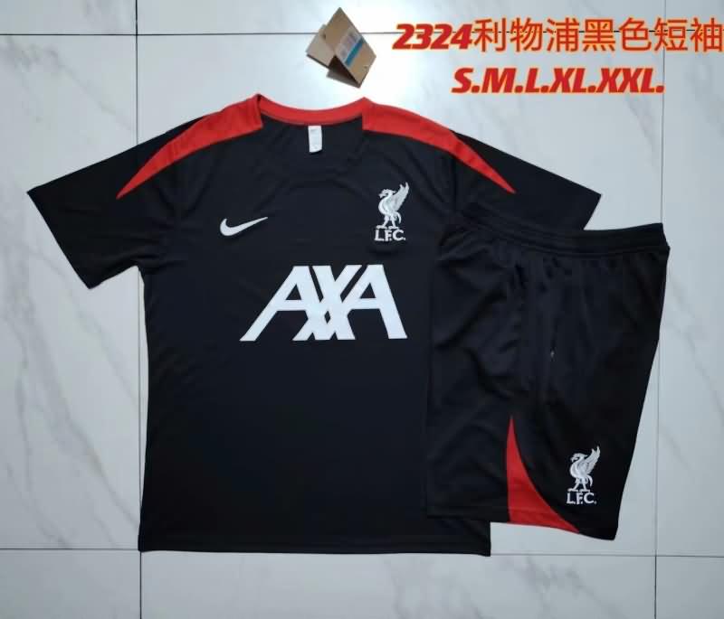 Thailand Quality(AAA) 23/24 Liverpool Black Soccer Training Sets