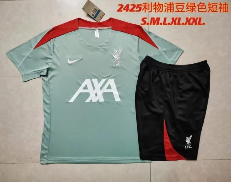Thailand Quality(AAA) 23/24 Liverpool Green Soccer Training Sets