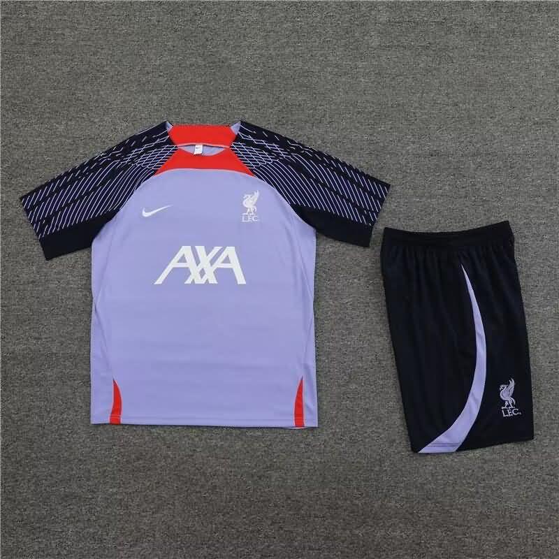 Thailand Quality(AAA) 23/24 Liverpool Purples Soccer Training Sets 02
