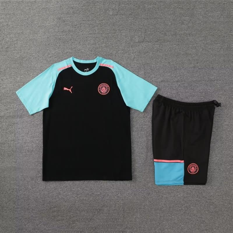 Thailand Quality(AAA) 23/24 Manchester City Black Soccer Training Sets