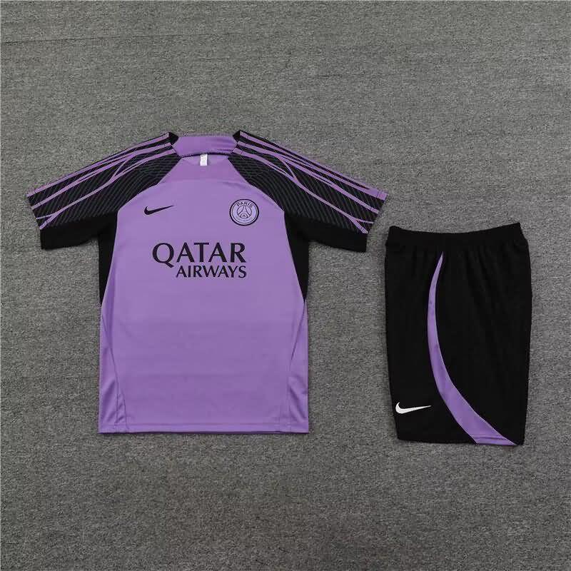 Thailand Quality(AAA) 23/24 Paris St Germain Purples Soccer Training Sets
