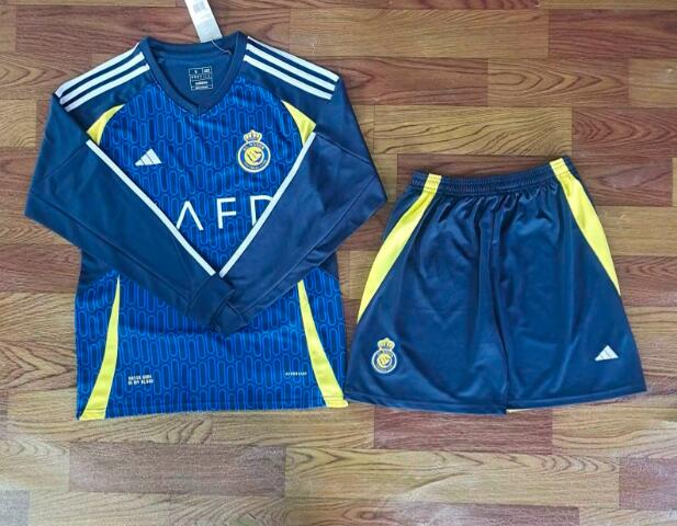 24/25 Al Nassr FC Away Long Sleeve Soccer Jersey