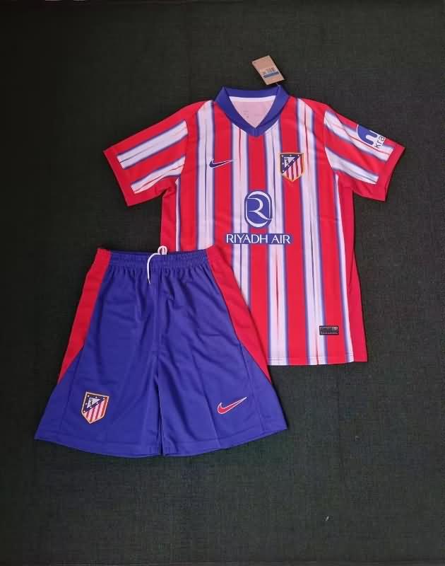 24/25 Atletico Madrid Home Soccer Jersey