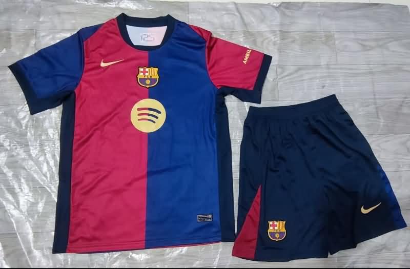 24/25 Barcelona Home Soccer Jersey