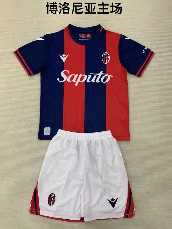 24/25 Bologna Home Soccer Jersey