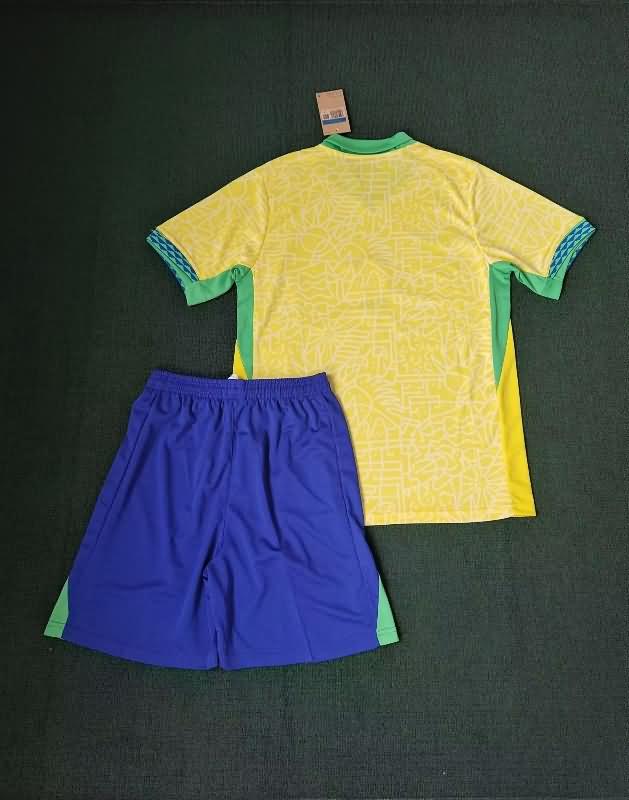 2024 Brazil Copa America Home Soccer Jersey